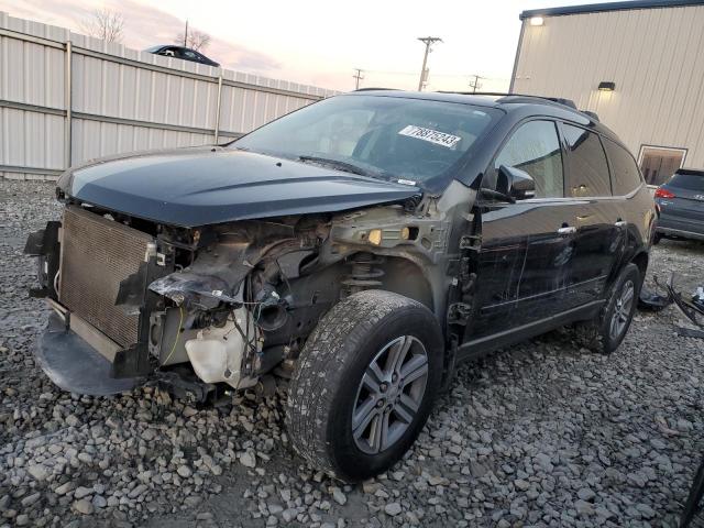 1GNKVGKD3HJ346494 - 2017 CHEVROLET TRAVERSE LT BLACK photo 1