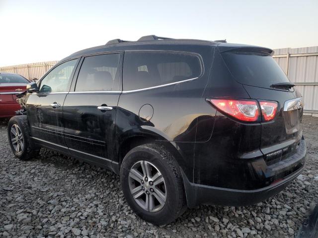 1GNKVGKD3HJ346494 - 2017 CHEVROLET TRAVERSE LT BLACK photo 2