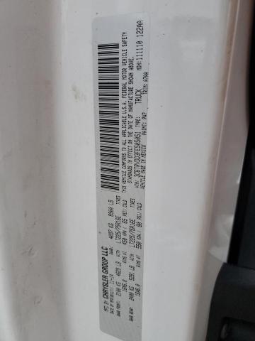 3C6TRVDD3FE505051 - 2015 RAM PROMASTER 2500 HIGH Ақ фото 13