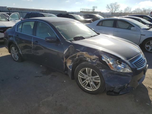 JN1CV6AR7DM754562 - 2013 INFINITI G37 BLUE photo 4