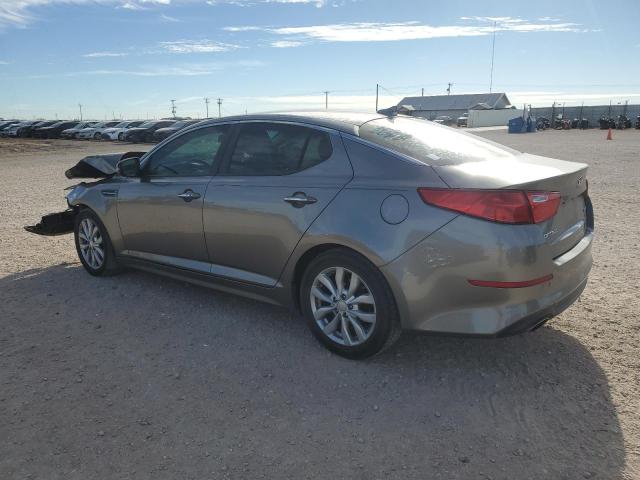 5XXGN4A70FG509130 - 2015 KIA OPTIMA EX GRAY photo 2