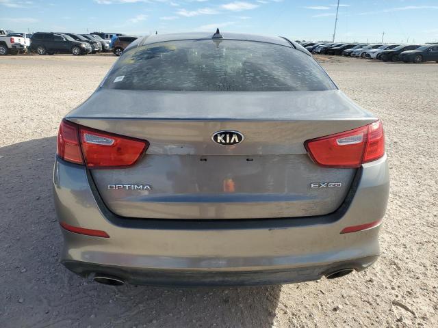 5XXGN4A70FG509130 - 2015 KIA OPTIMA EX GRAY photo 6