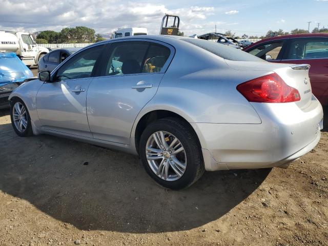 JN1CV6AP2DM712332 - 2013 INFINITI G37 BASE SILVER photo 2