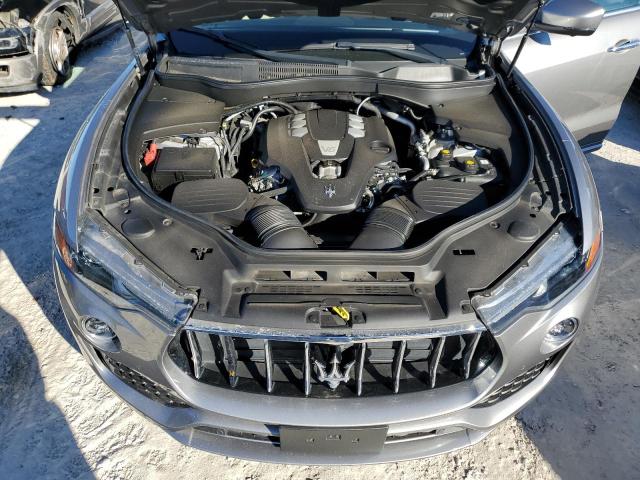 ZN661XUA5KX318644 - 2019 MASERATI LEVANTE GRAY photo 11