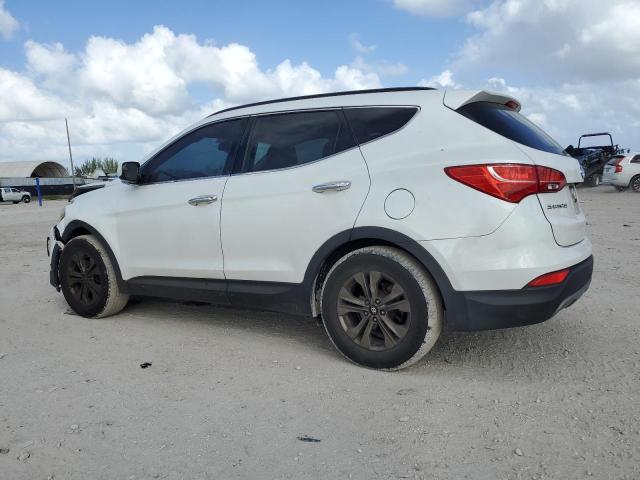 5XYZU3LB7FG255404 - 2015 HYUNDAI SANTA FE S WHITE photo 2