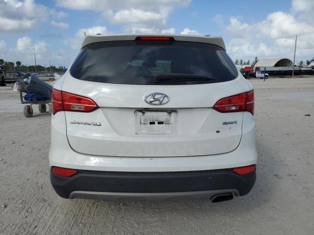 5XYZU3LB7FG255404 - 2015 HYUNDAI SANTA FE S WHITE photo 6