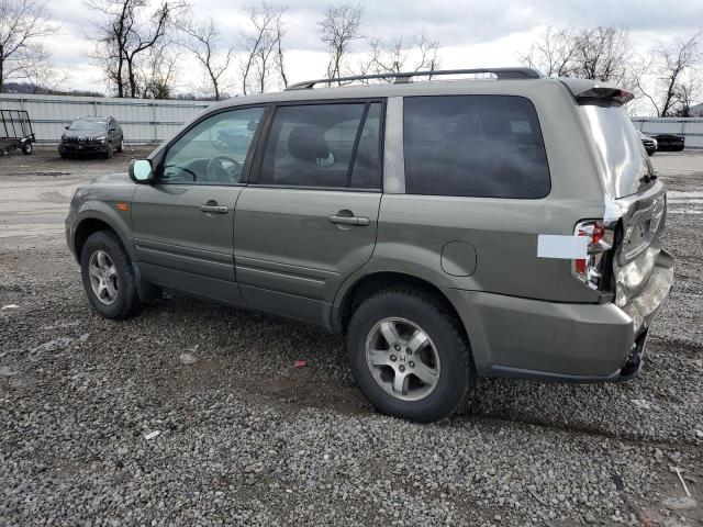 5FNYF18417B025693 - 2007 HONDA PILOT EX GRAY photo 2