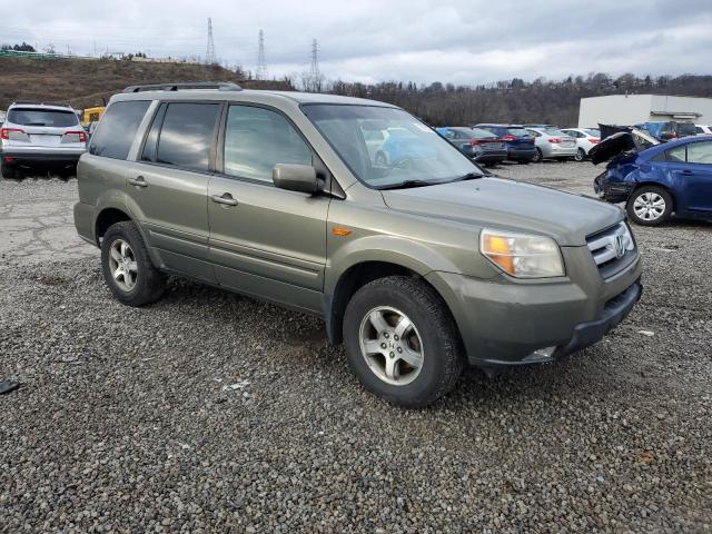 5FNYF18417B025693 - 2007 HONDA PILOT EX GRAY photo 4