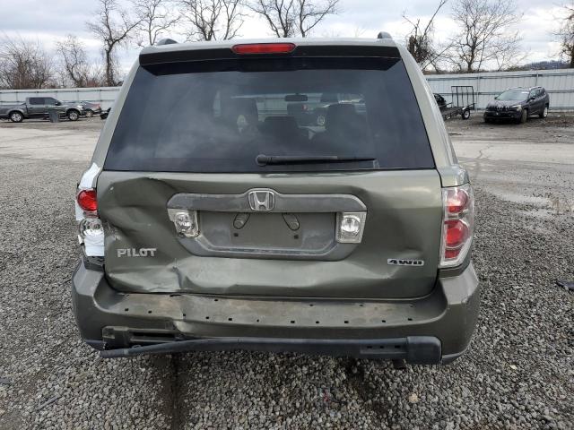 5FNYF18417B025693 - 2007 HONDA PILOT EX GRAY photo 6