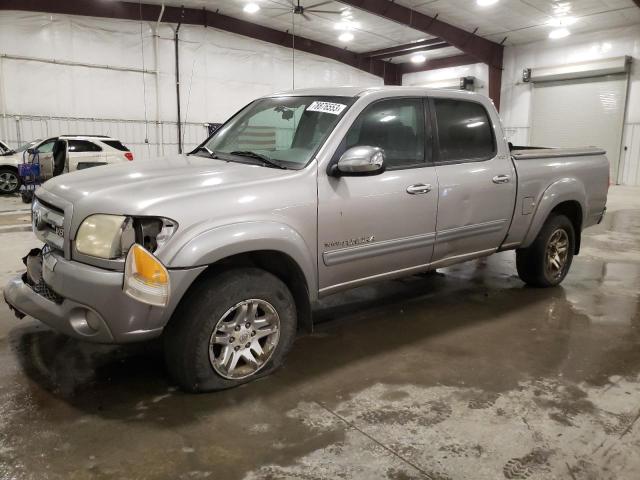 5TBDT44176S528863 - 2006 TOYOTA TUNDRA DOUBLE CAB SR5 SILVER photo 1