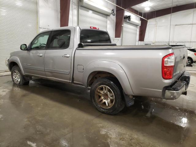 5TBDT44176S528863 - 2006 TOYOTA TUNDRA DOUBLE CAB SR5 SILVER photo 2