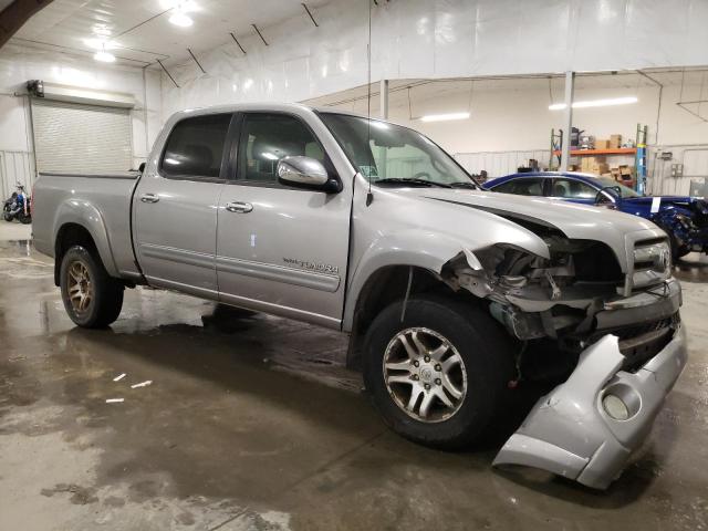 5TBDT44176S528863 - 2006 TOYOTA TUNDRA DOUBLE CAB SR5 SILVER photo 4