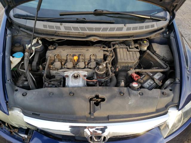 2HGFA16639H511009 - 2009 HONDA CIVIC LX-S أزرق صورة 11