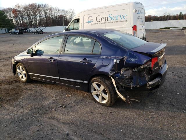 2HGFA16639H511009 - 2009 HONDA CIVIC LX-S أزرق صورة 2