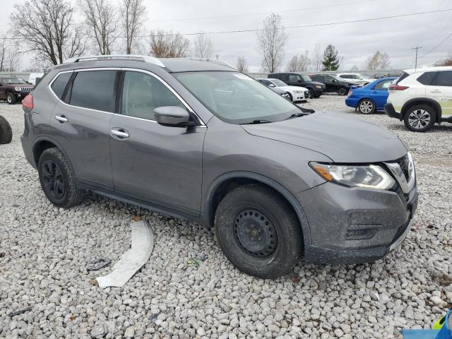 KNMAT2MV0HP564831 - 2017 NISSAN ROGUE S GRAY photo 4