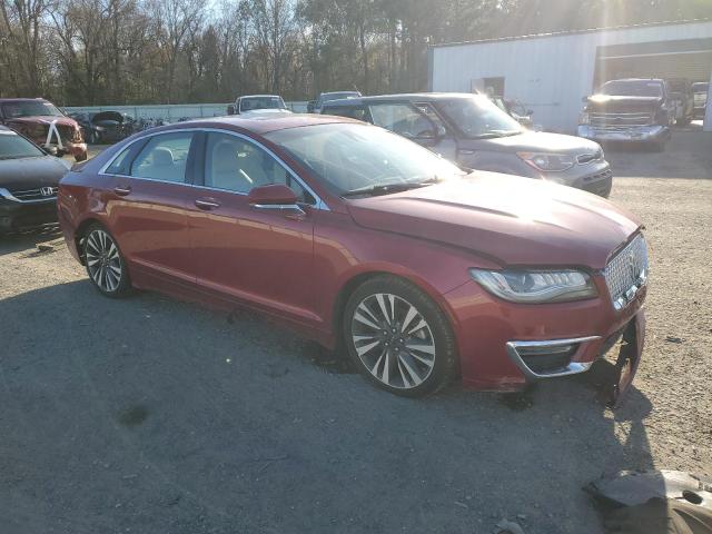 3LN6L5E93JR614947 - 2018 LINCOLN MKZ RESERVE RED photo 4