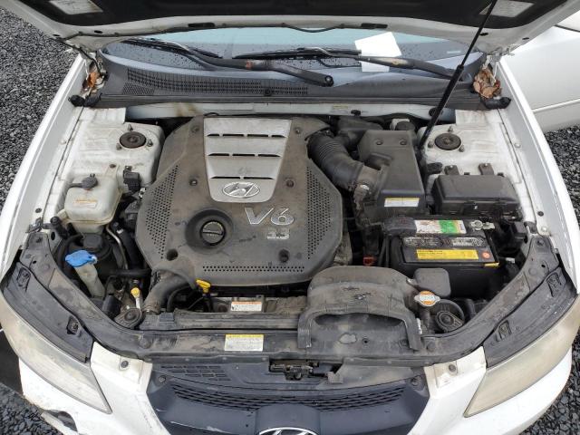 5NPEU46F36H081097 - 2006 HYUNDAI SONATA GLS WHITE photo 11