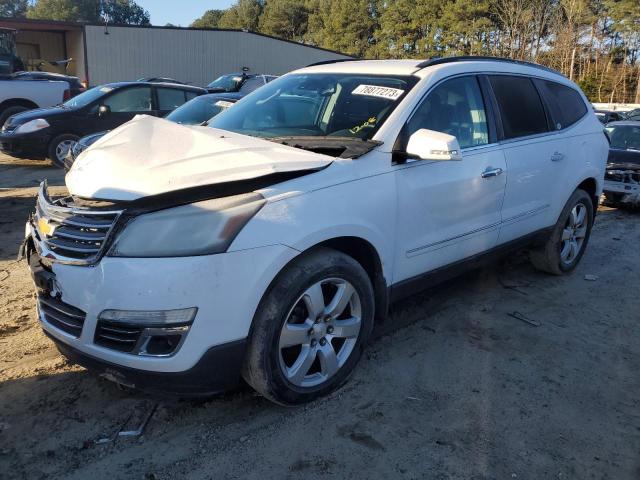 1GNKRJKD3HJ260149 - 2017 CHEVROLET TRAVERSE PREMIER WHITE photo 1