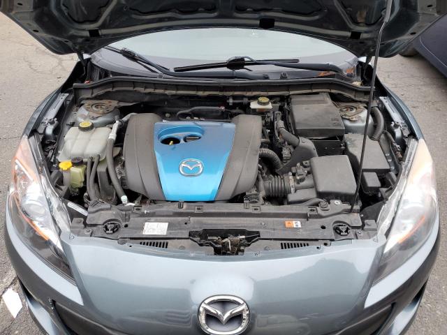 JM1BL1W84C1679787 - 2012 MAZDA 3 I TEAL photo 11