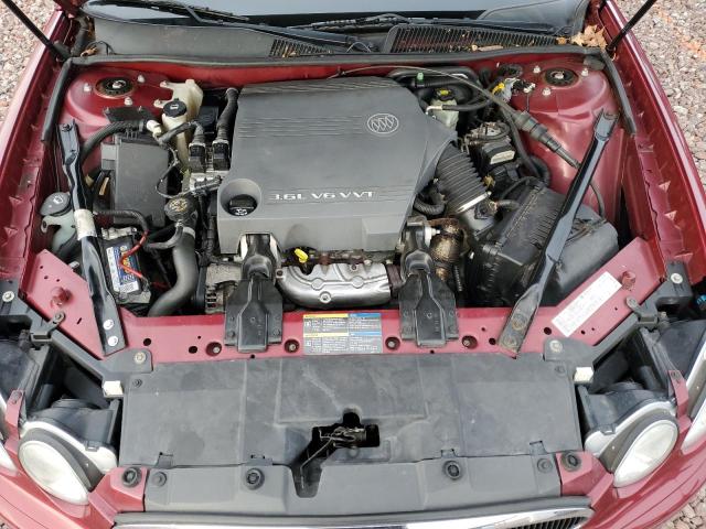 2G4WE537651237732 - 2005 BUICK LACROSSE CXS 勃艮第红 照片 11