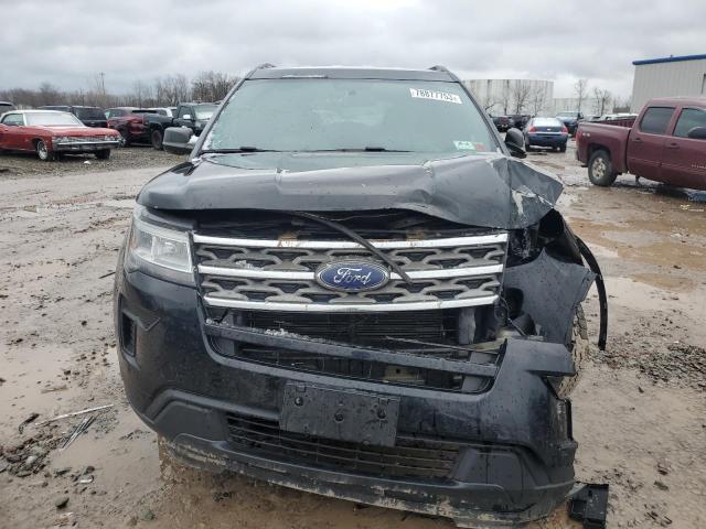 1FM5K8B82JGA61940 - 2018 FORD EXPLORER BLACK photo 5