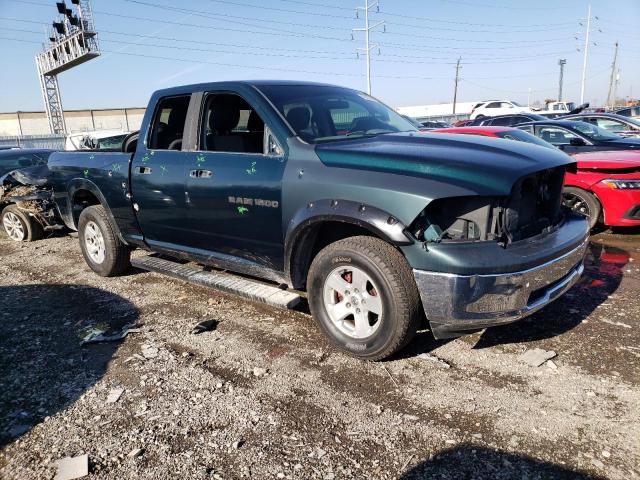 1D7RV1GP2BS559600 - 2011 DODGE RAM 1500 GREEN photo 4