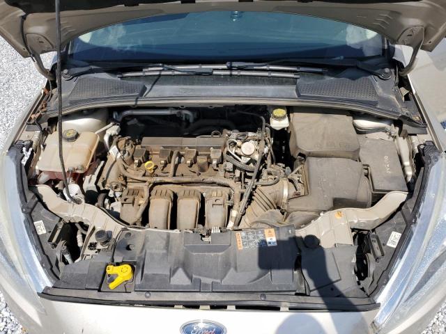 1FADP3F25HL291845 - 2017 FORD FOCUS SE BEIGE photo 11