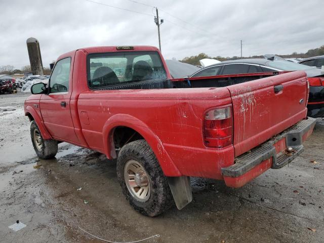 1FTYR10U73PB62964 - 2003 FORD RANGER RED photo 2