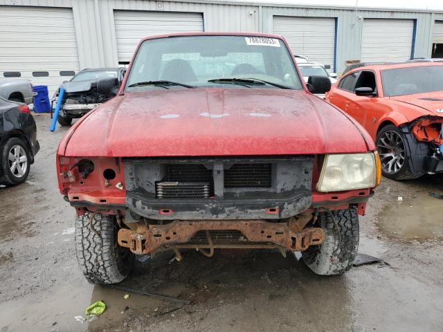 1FTYR10U73PB62964 - 2003 FORD RANGER RED photo 5