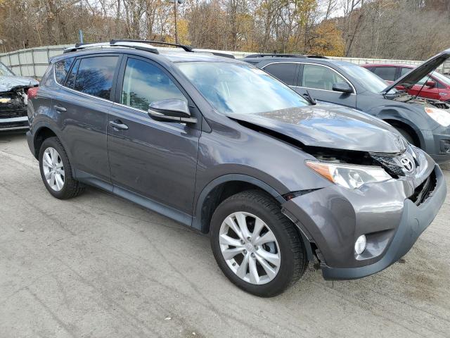 2T3DFREV5FW386914 - 2015 TOYOTA RAV4 LIMITED GRAY photo 4