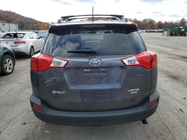 2T3DFREV5FW386914 - 2015 TOYOTA RAV4 LIMITED GRAY photo 6