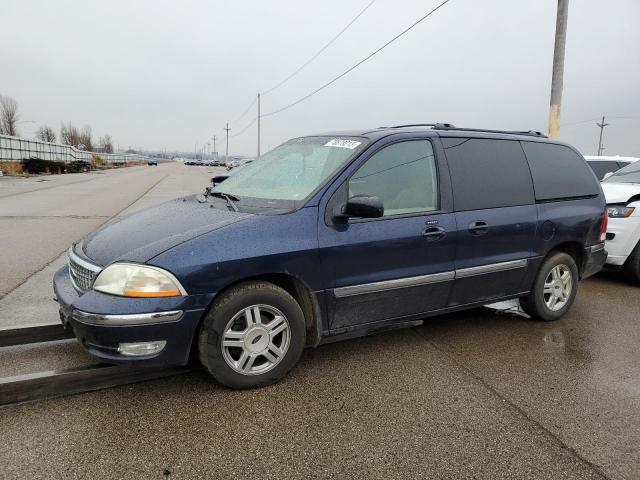 2FMZA52443BA89037 - 2003 FORD WINDSTAR SE BLUE photo 1