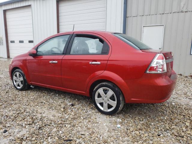 KL1TG56E29B405181 - 2009 CHEVROLET AVEO LT BURGUNDY photo 2