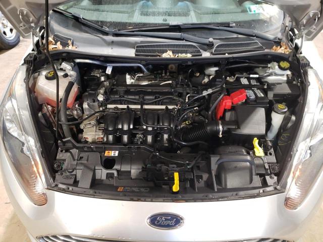 3FADP4EJ3KM108138 - 2019 FORD FIESTA SE SILVER photo 11