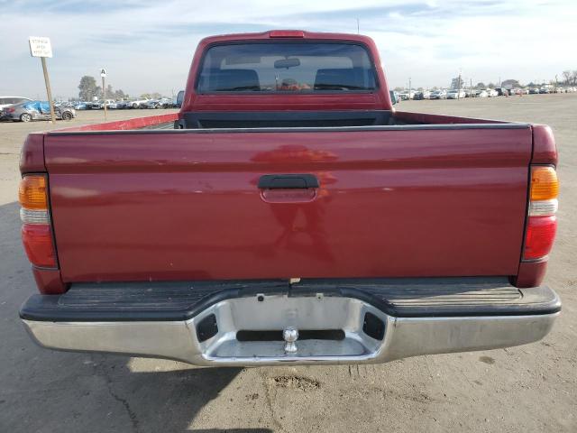 4TANL42N4WZ046377 - 1998 TOYOTA TACOMA RED photo 6