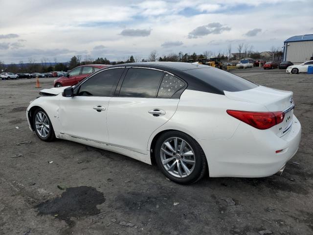 JN1BV7AR6FM399629 - 2015 INFINITI Q50 BASE WHITE photo 2