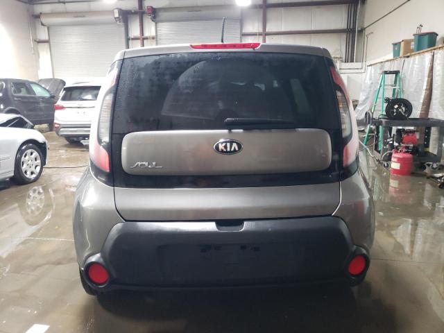 KNDJP3A59F7210348 - 2015 KIA SOUL + GRAY photo 6