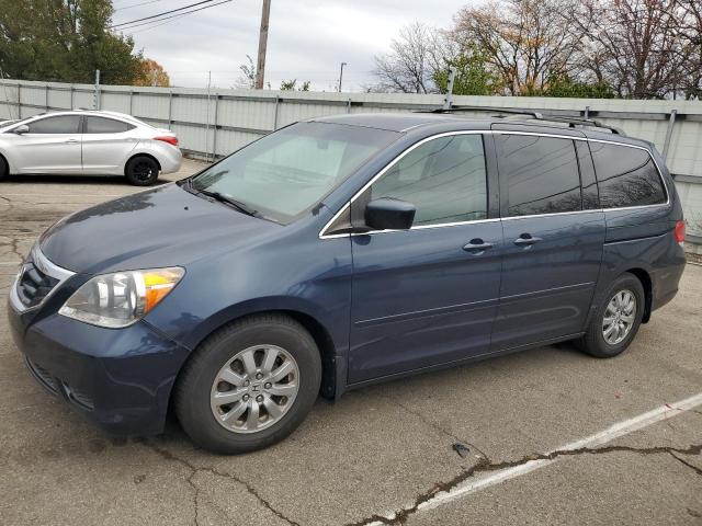 5FNRL3H42AB041501 - 2010 HONDA ODYSSEY EX BLUE photo 1