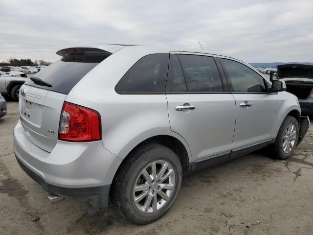 2FMDK3JC6BBA85560 - 2011 FORD EDGE SEL SILVER photo 3