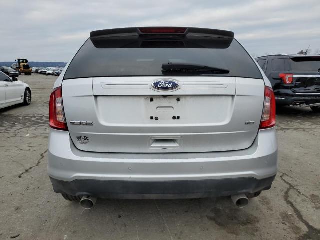 2FMDK3JC6BBA85560 - 2011 FORD EDGE SEL SILVER photo 6