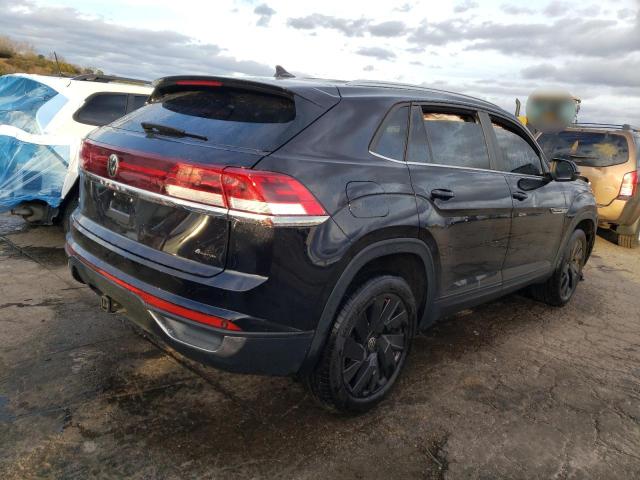 1V2HE2CA1RC230788 - 2024 VOLKSWAGEN ATLAS CROS SE Чорний фото 3