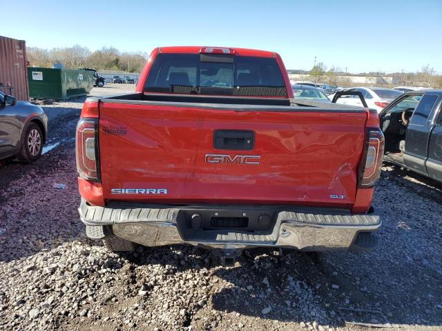 3GTU2NEC6JG627701 - 2018 GMC SIERRA K1500 SLT RED photo 6