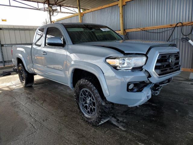 5TFSZ5AN9KX198190 - 2019 TOYOTA TACOMA ACCESS CAB GRAY photo 4