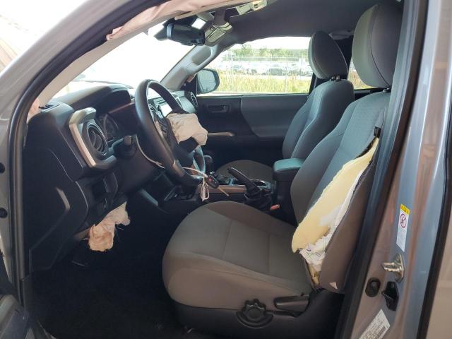 5TFSZ5AN9KX198190 - 2019 TOYOTA TACOMA ACCESS CAB GRAY photo 7