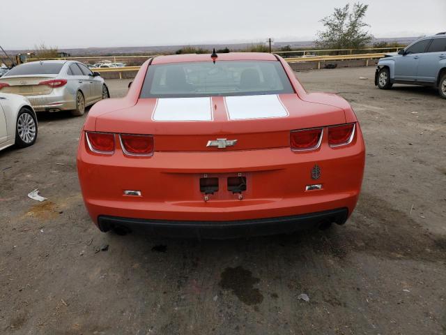 2G1FB1EV9A9174860 - 2010 CHEVROLET CAMARO LT ORANGE photo 6