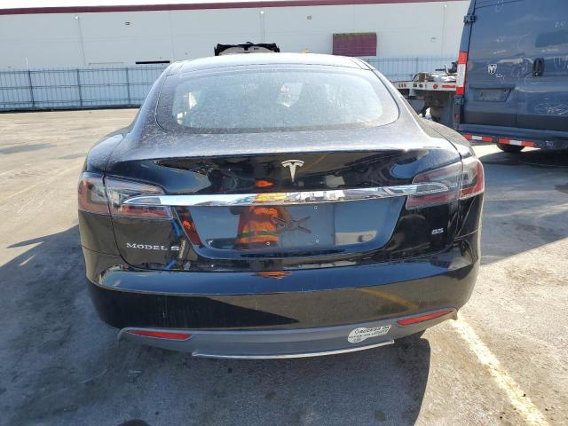 5YJSA1H15EFP41813 - 2014 TESLA MODEL S BLACK photo 6