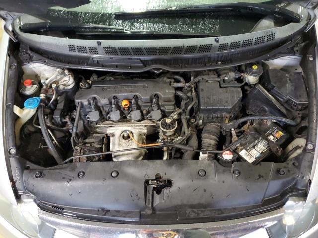 2HGFA16959H333730 - 2009 HONDA CIVIC EXL ვერცხლისფერი ფოტო 11