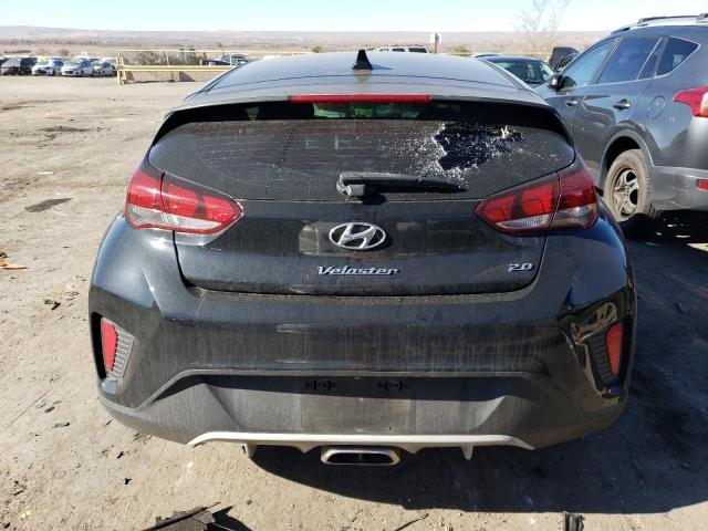 KMHTG6AF7KU009722 - 2019 HYUNDAI VELOSTER BASE BLACK photo 6