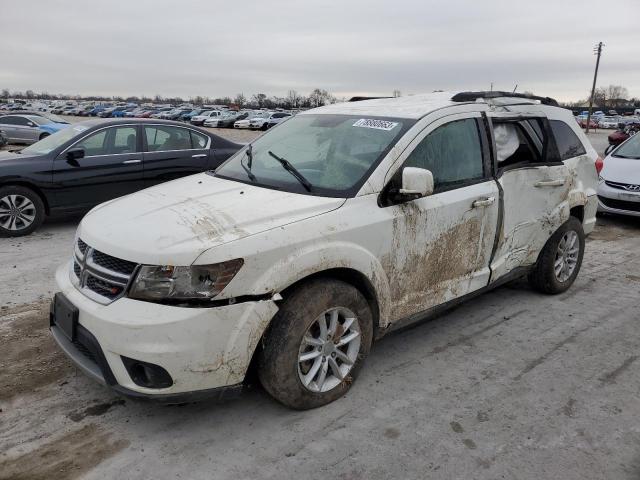 3C4PDCBG2HT530659 - 2017 DODGE JOURNEY SXT WHITE photo 1