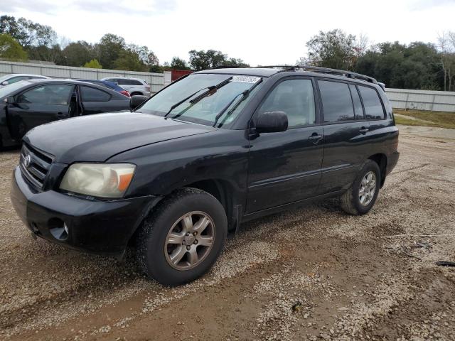 JTEGP21A170134423 - 2007 TOYOTA HIGHLANDER SPORT BLACK photo 1